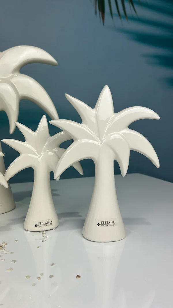 Deko Palme Guano cremeweiß 16cm Deko Palme Guano cremeweiß 16cm