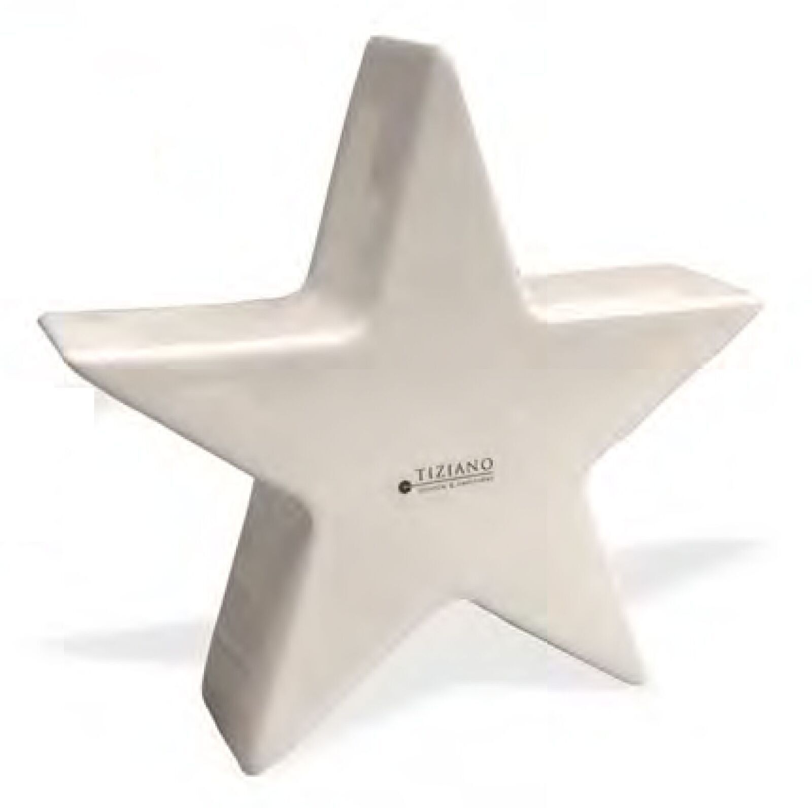 cometaohneled Deko Stern Cometa 13cm cremeweiß