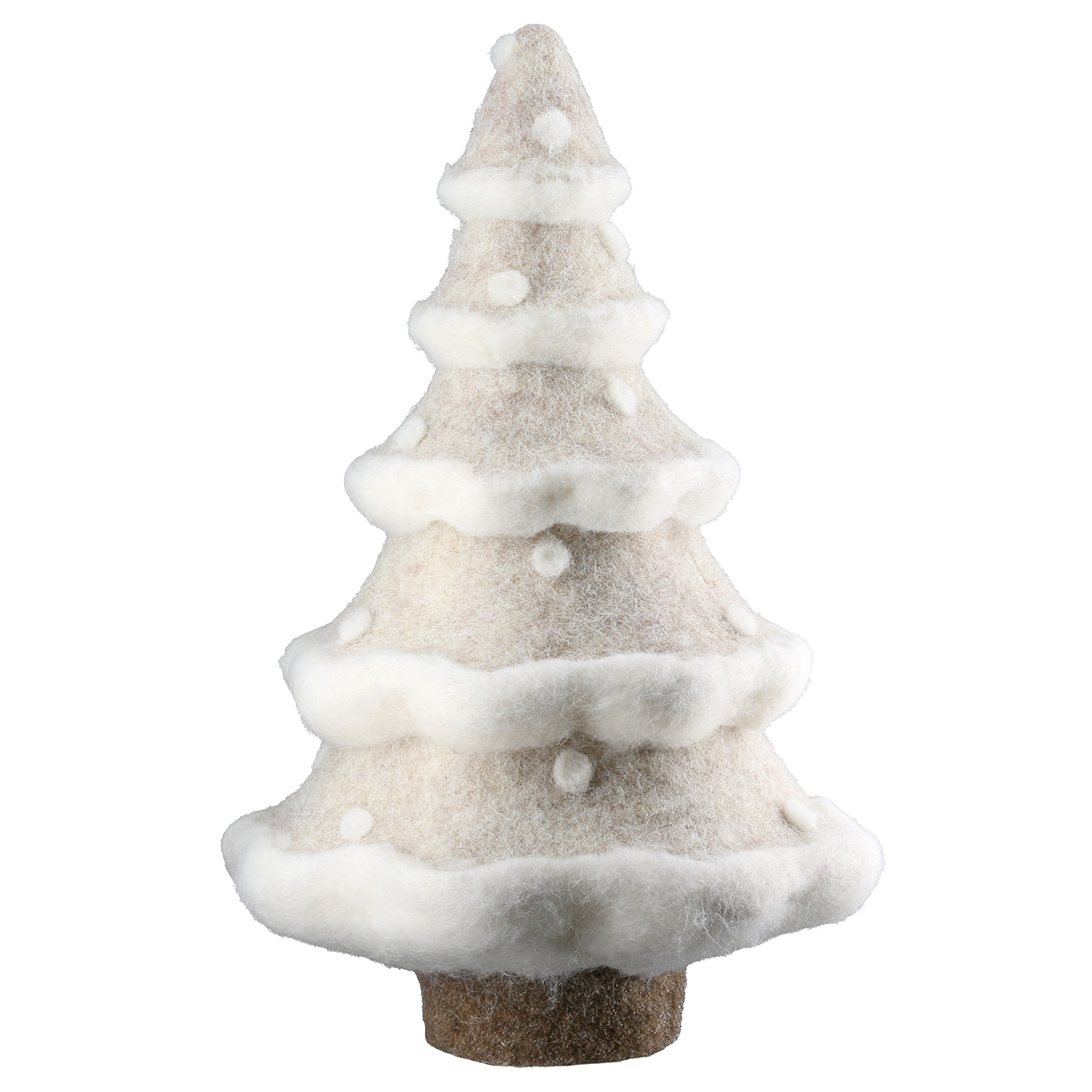 Kunststoffbaum, Weihnachtsbaum, Winterdeko, Filzbaum, Whitefleece?