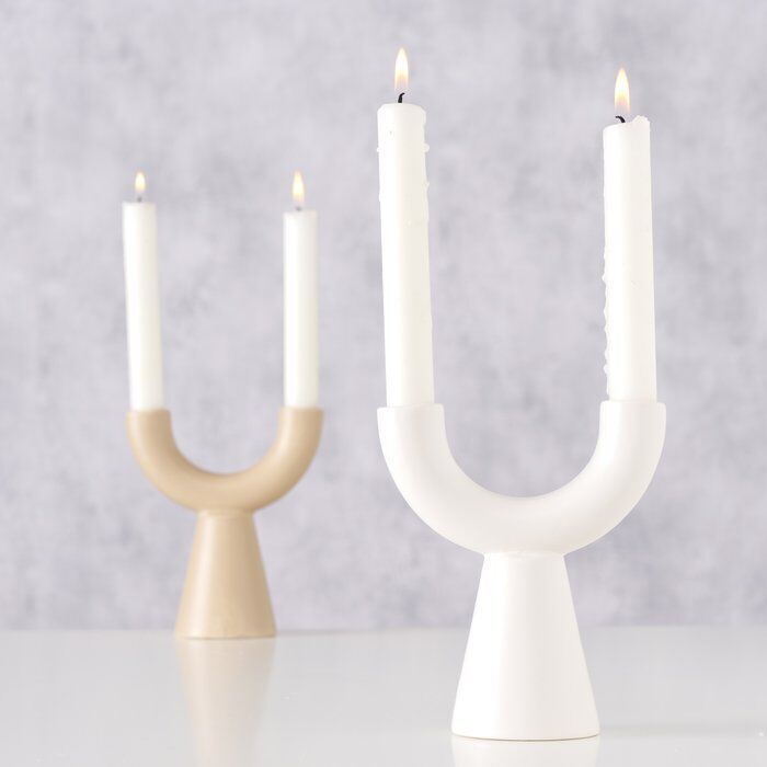 Kerzenleuchter Shalea braun