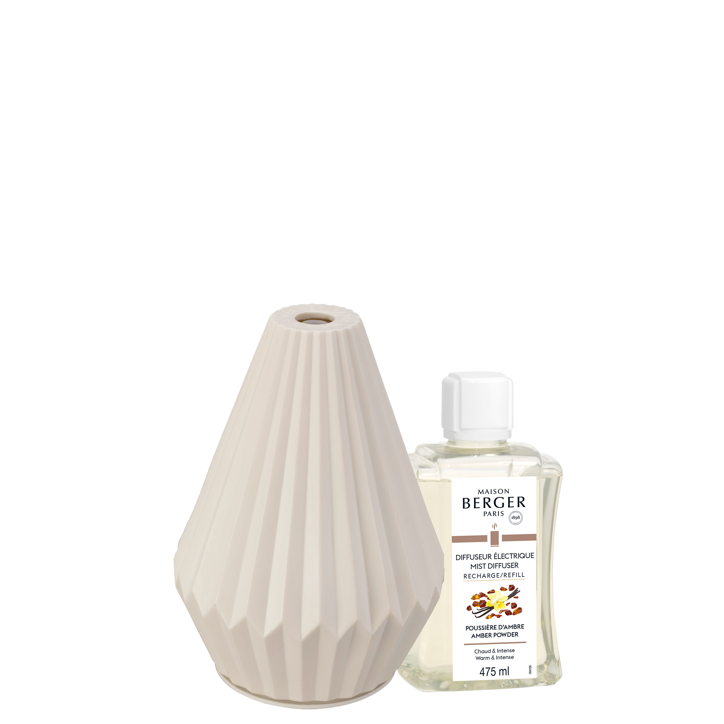 CÔNE - Pudriger Amber Elektrischer Aroma Diffuser