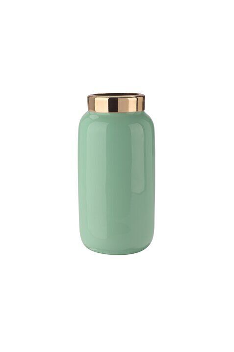 Mini Vase Saigon mint/gold