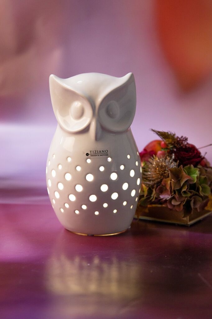 luca-eule-led-einzel Eule Lissy 16cm LED cremeweiß