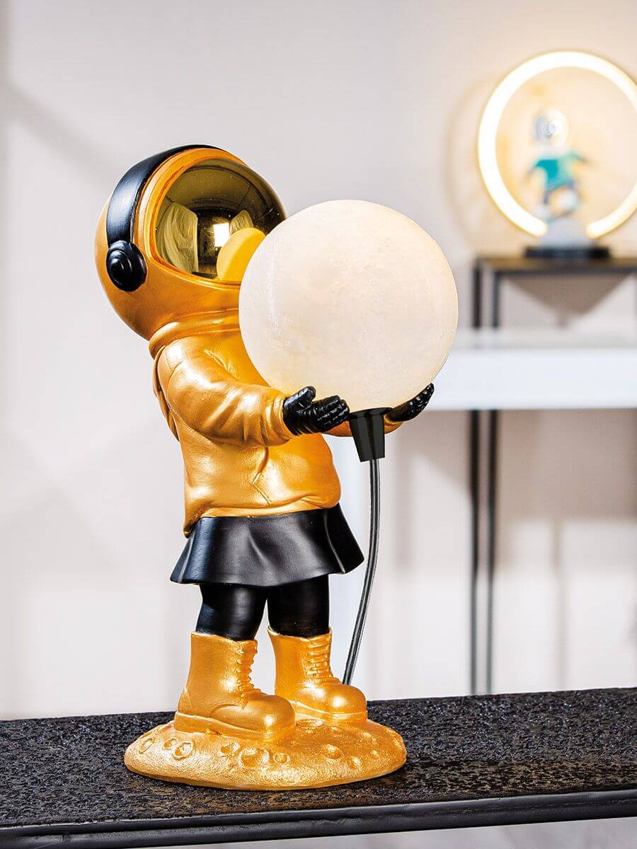 Dekolampe Apollo USB gold 34cm Dekolampe Apollo USB gold 34cm