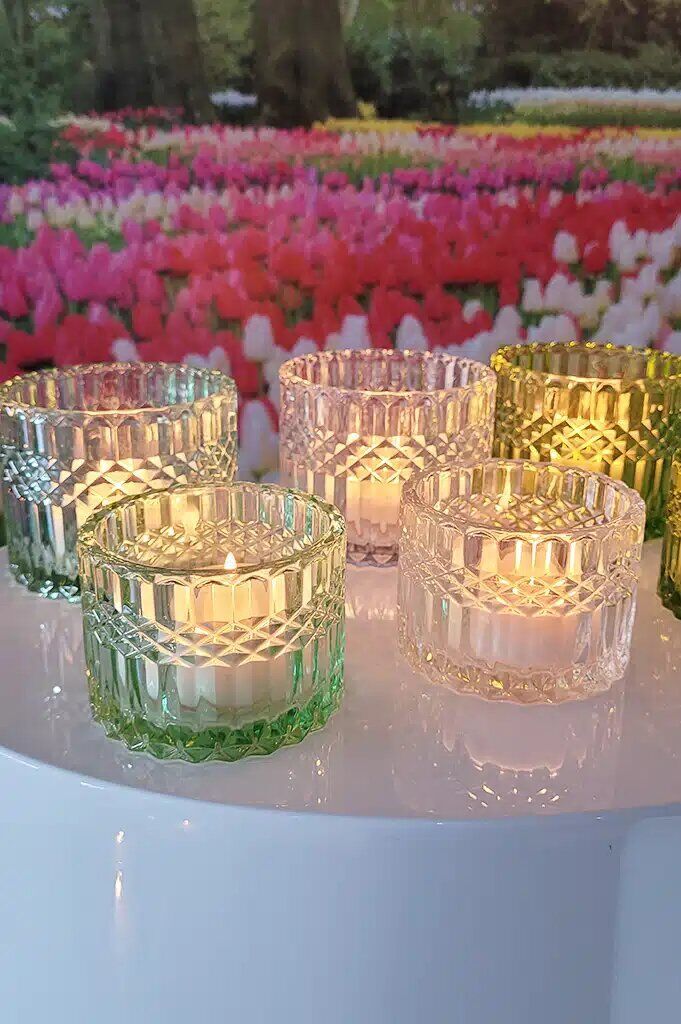 Teelichthalter Grimsby grün 10,5cm