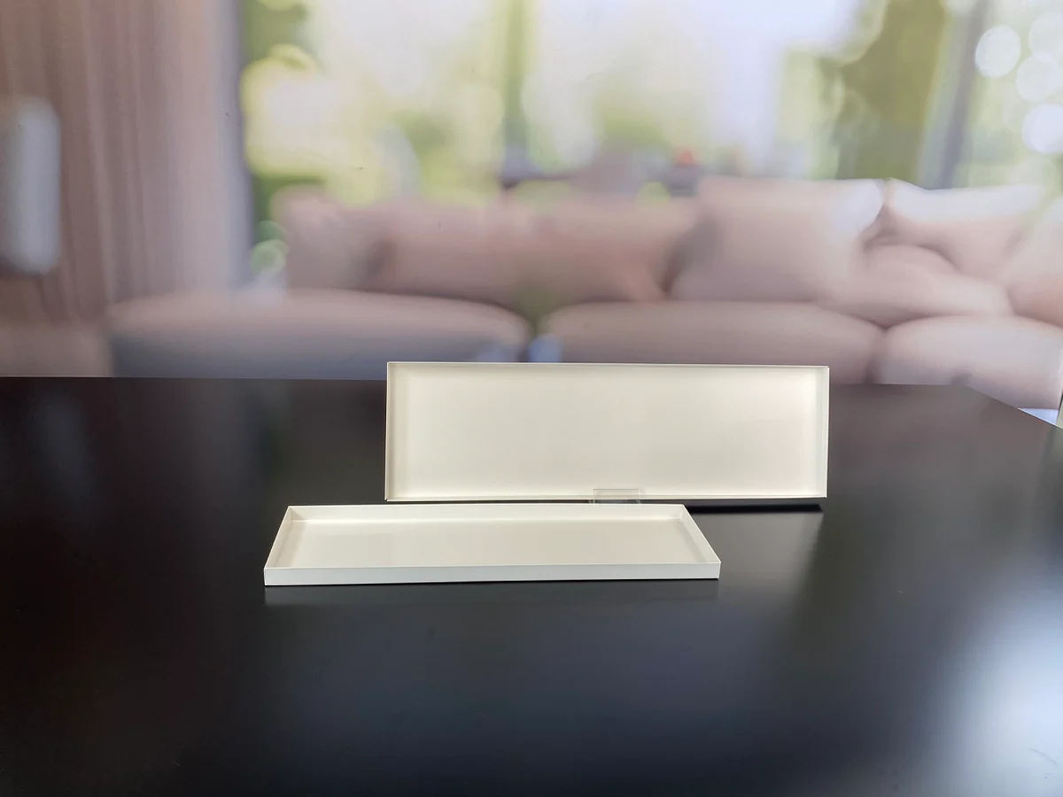 Dekoschalen Set Legri Metall cremeweiß 30/40cm