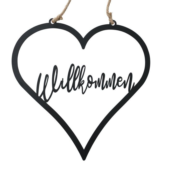 Freisteller_divers-8N-owcKP-large Dekohänger Willkommen schwarz