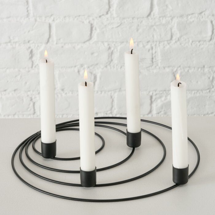 Kerzenleuchter Cami schwarz