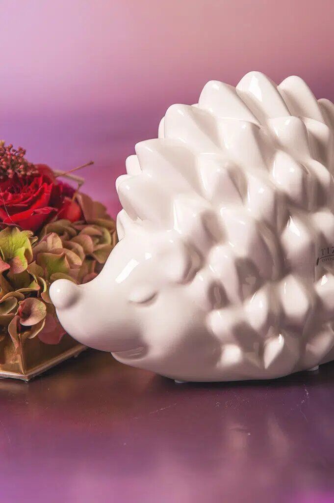 Igel Max 10cm cremeweiß