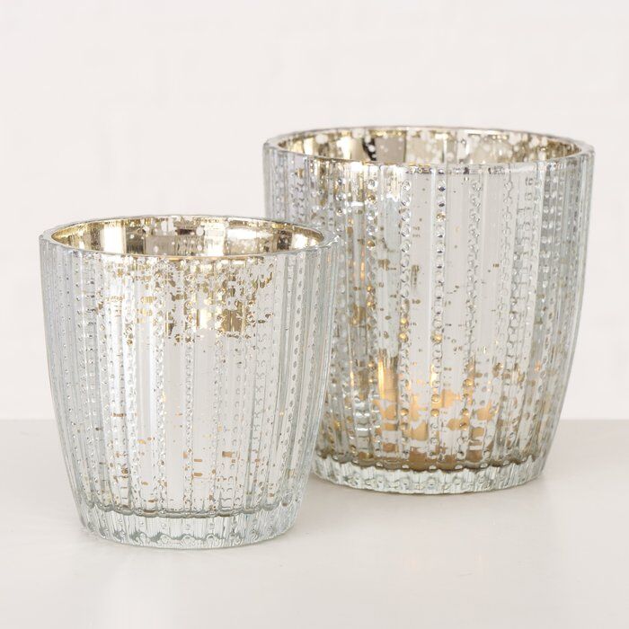 Windlicht Patty silber 9cm Variante 1