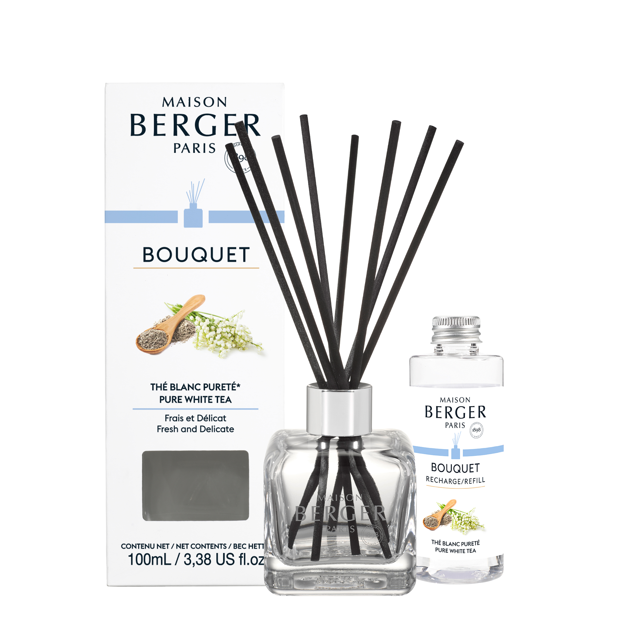 Aromatischer weißer Tee Raumduft Diffuser