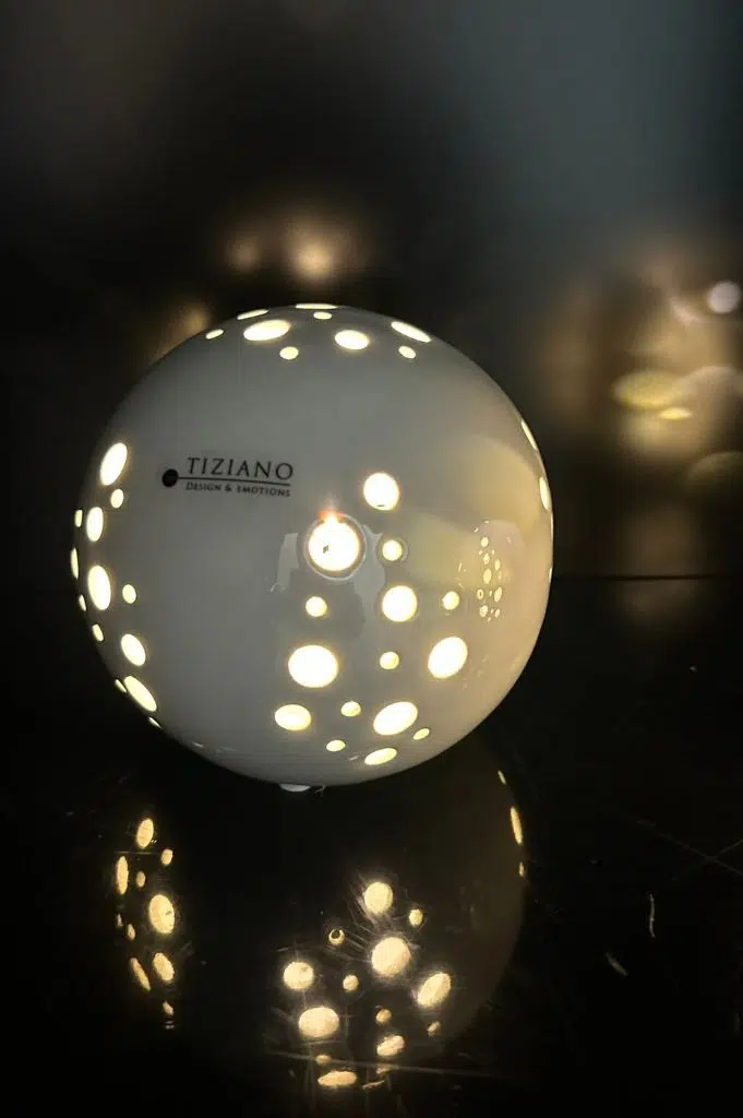 Lichtkugel Verona 8cm LED creme Lichtkugel Verona 8cm LED creme