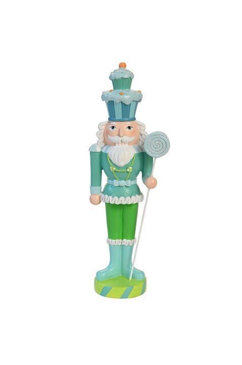 Noce Nussknacker 33,5cm türkis/blau Nussknacker
