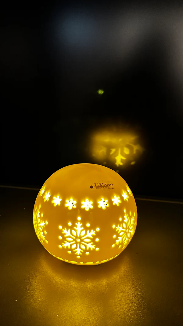 Lichtkugel Splendore 8cm LED creme Lichtkugel Splendore 8cm LED creme