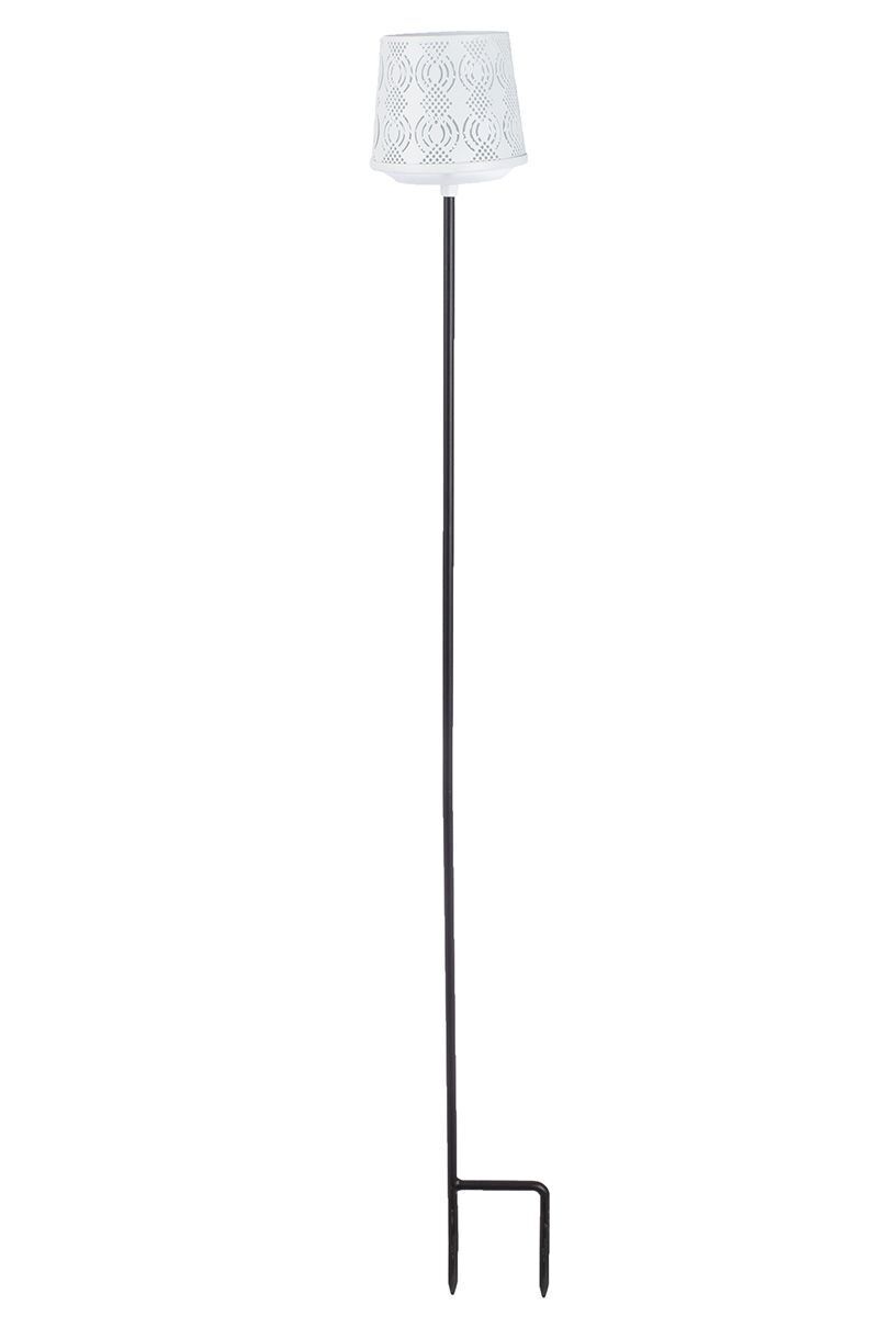 69236_4 Gartenstecker mit Windlicht Malou weiß Variante 1