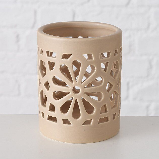 Windlicht Anita 11cm braun