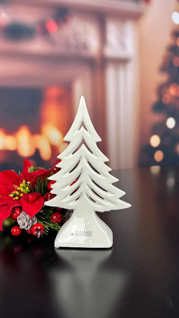 Dekobaum Joya 20cm cremeweiß