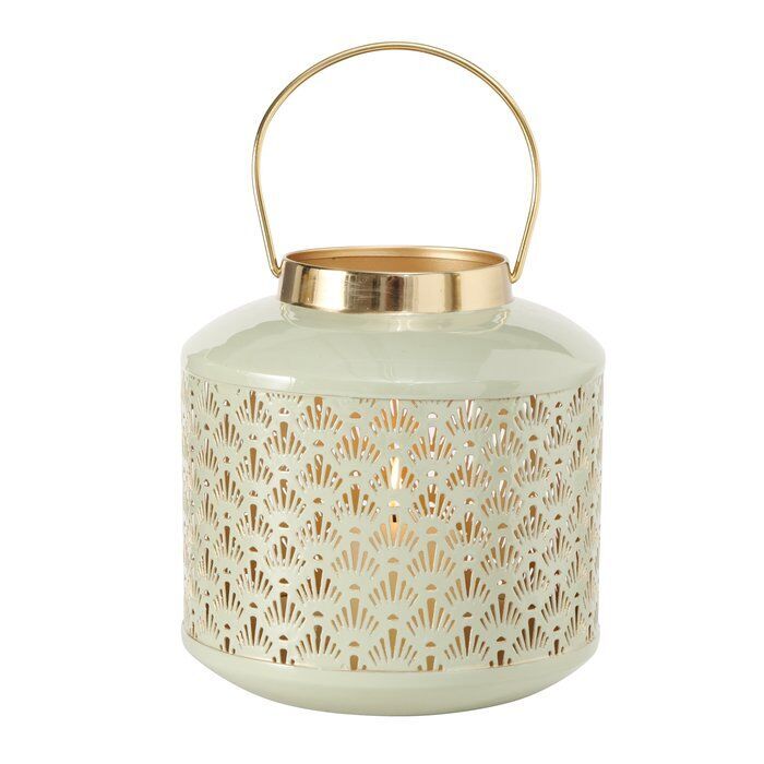 Windlicht Bonelli 19cm grün