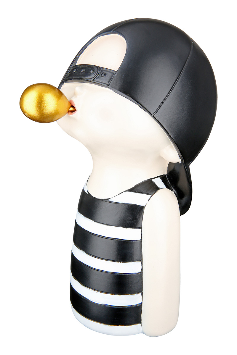 Dekofigur Kind Bubblegum Junge 25cm