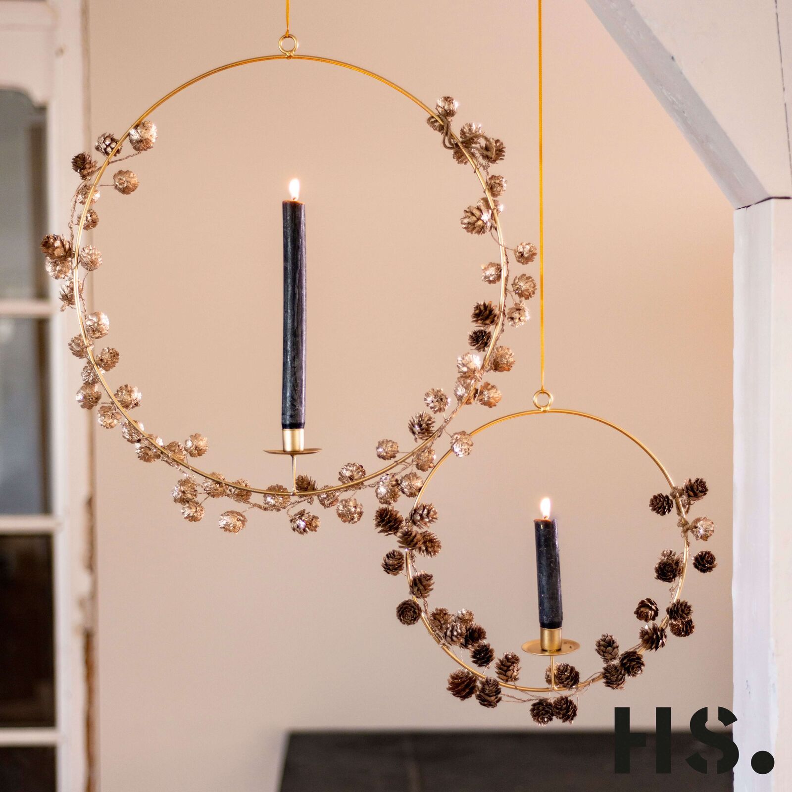 Candle Ring Grue S Kerzenhalter