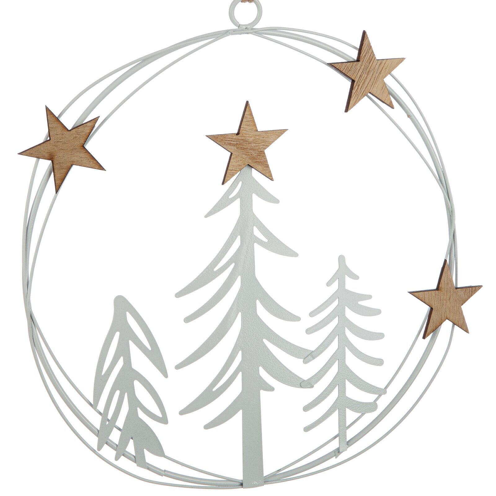 Deko Hänger "White Forest" Sternsymbol, Symbol, Kronleuchter, Lampe