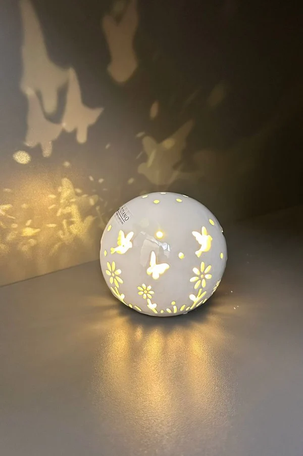 Lichtkugel Polline 12cm LED cremeweiß Lichtkugel Polline 12cm LED cremeweiß