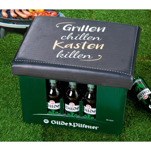 Sitzpolster "Grillen" schwarz Sitzpolster "Grillen" schwarz