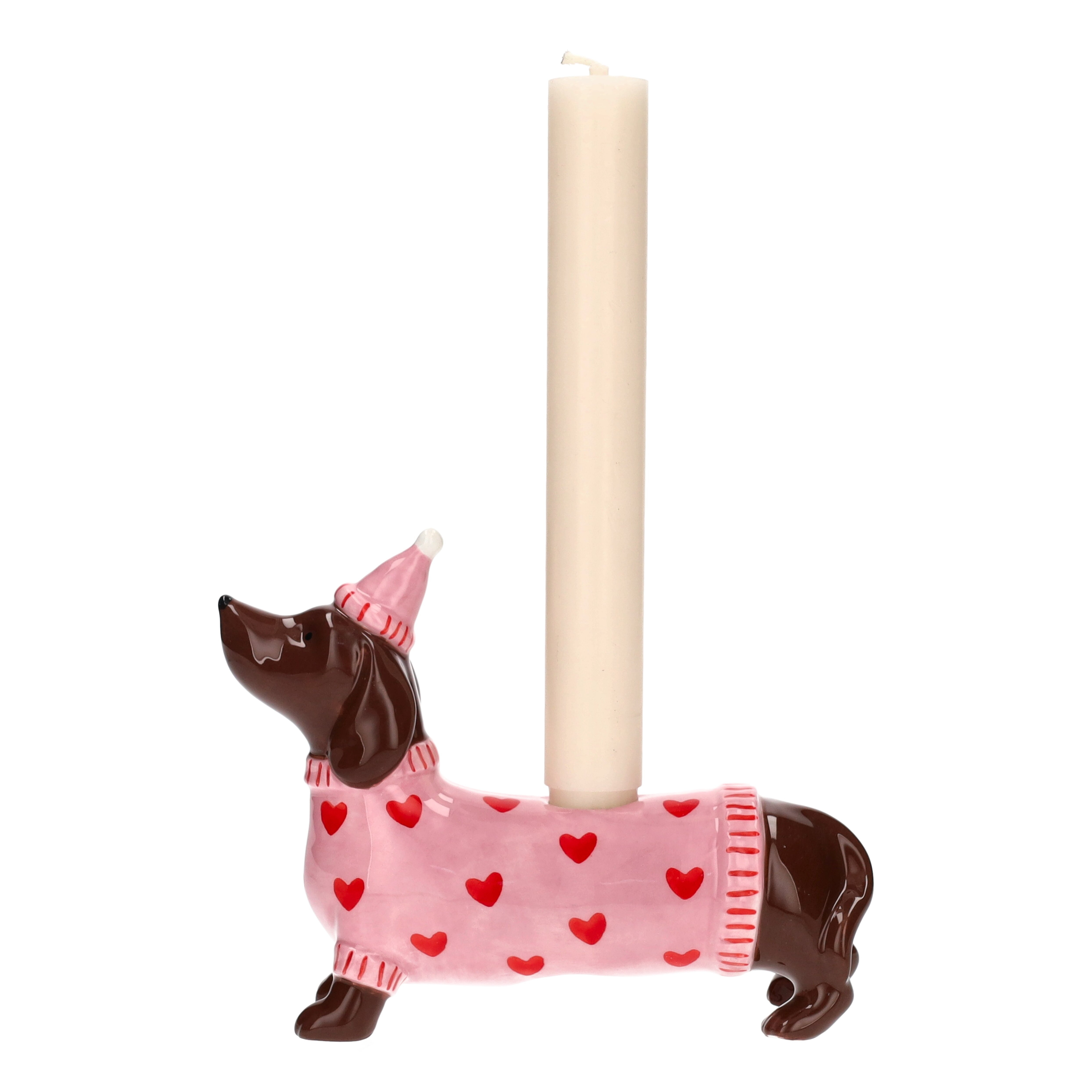 Hund, Kerzenhalter, Kerlchen, Lampe, Dekoration