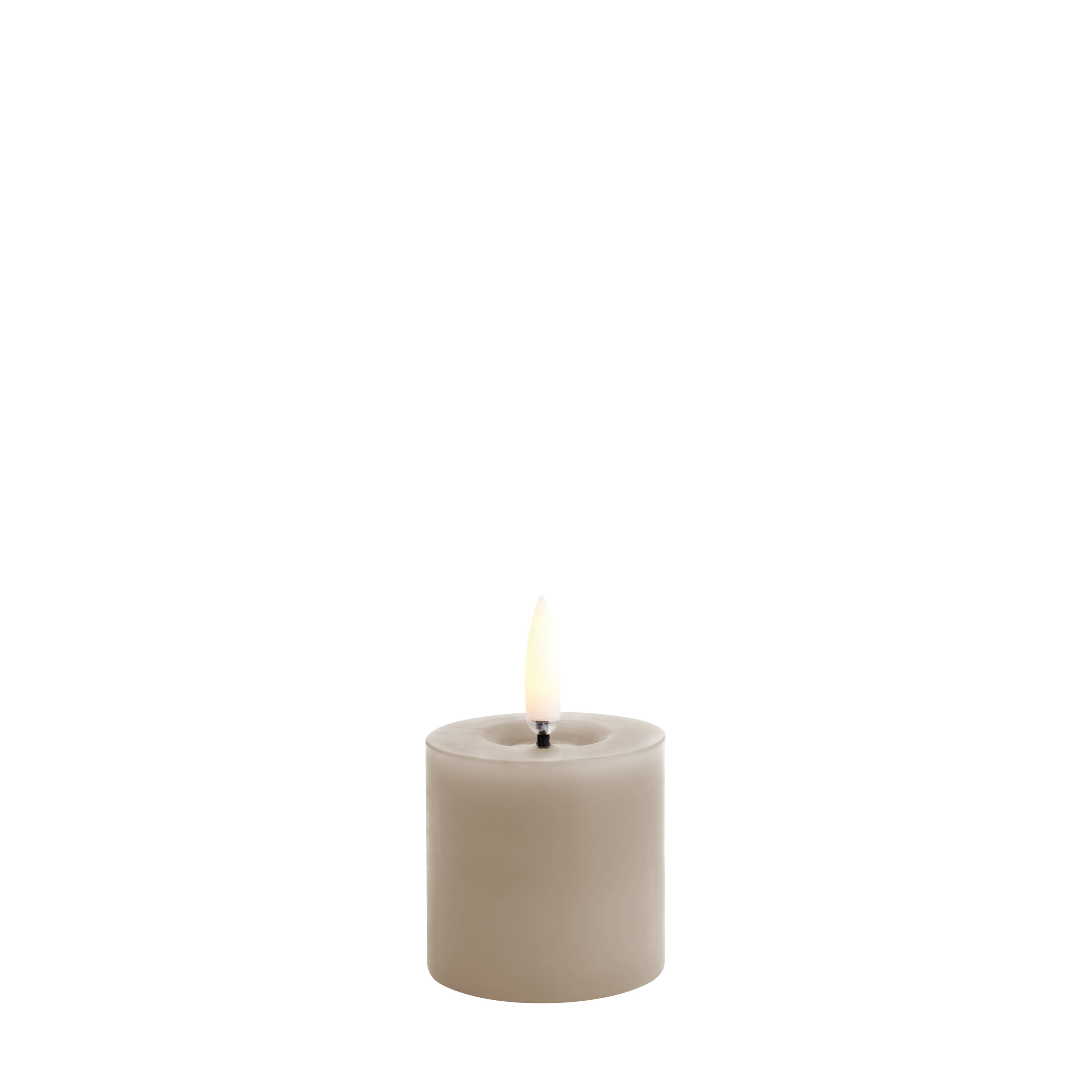 Uyuni-UL-PI-SAM0505-Melted-Pillar-Candles-large Uyuni LED Stumpenkerze 5 x 2,8cm melted sandstone