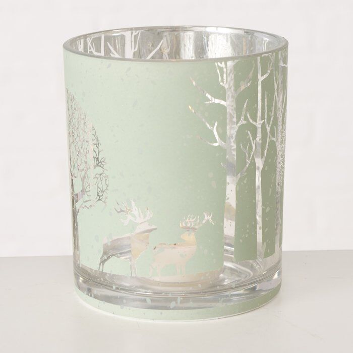 Windlicht Aglaya 10cm grün