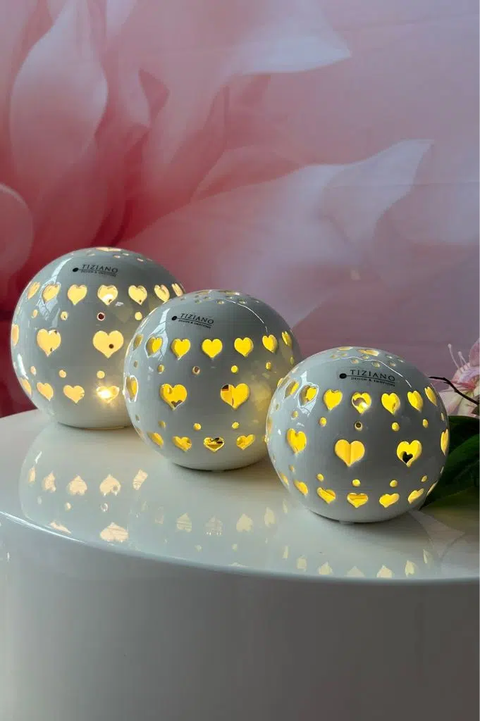 Lichtkugel Venetta 10cm LED creme Lichtkugel Venetta 10cm LED creme