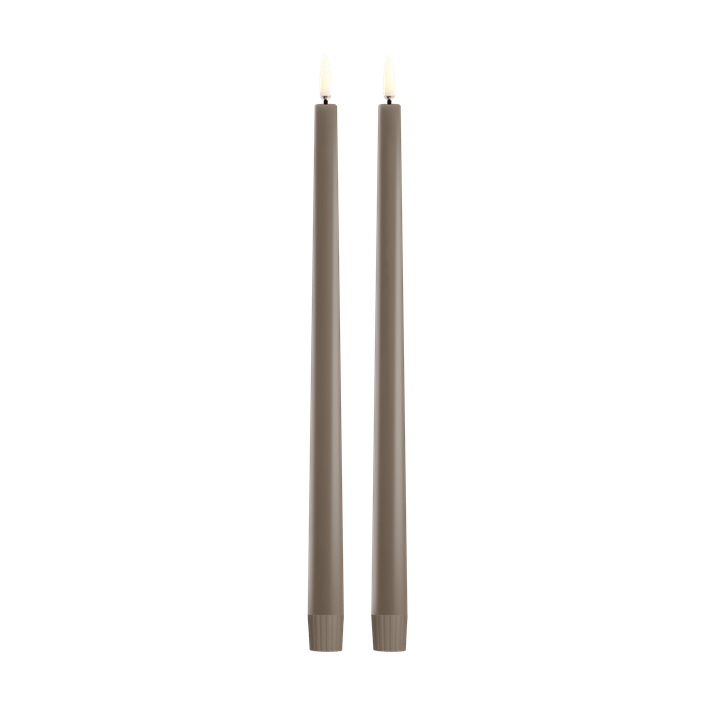 kerzen, duo-kerzen, brenndauer, grau, langzeitkerzen