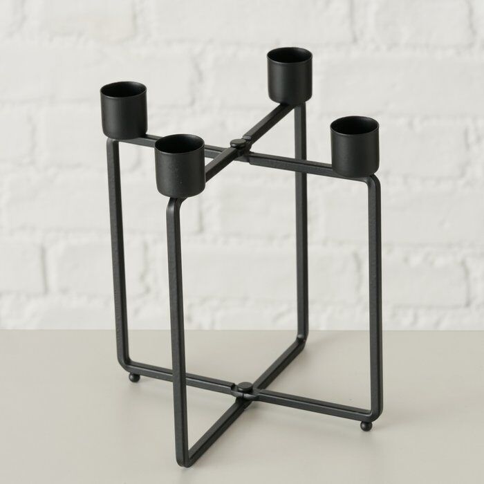 Hauptbild-yig3vwkn-large Kerzenleuchter Karos schwarz