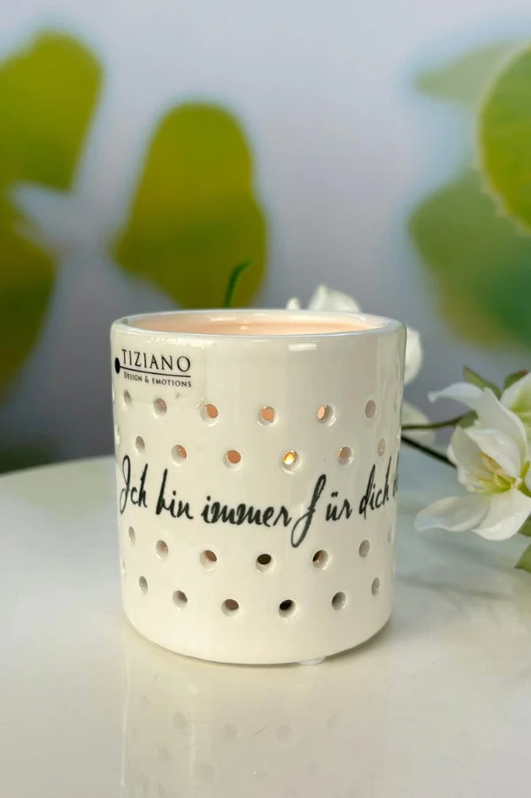 Mazano Kreise 7cm creme/silber