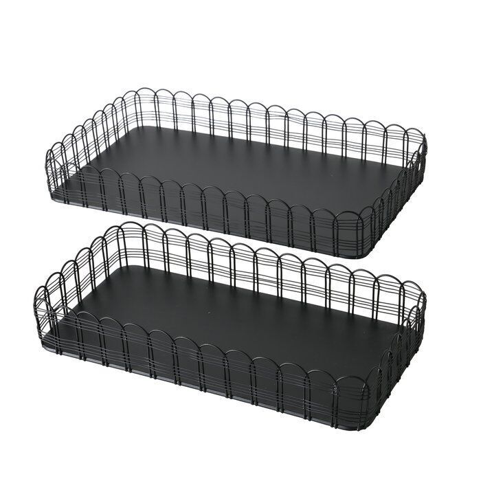 Freisteller_Hauptbil-ngl4p9Kt-large Deko Tablett Weiry 2 Stück schwarz