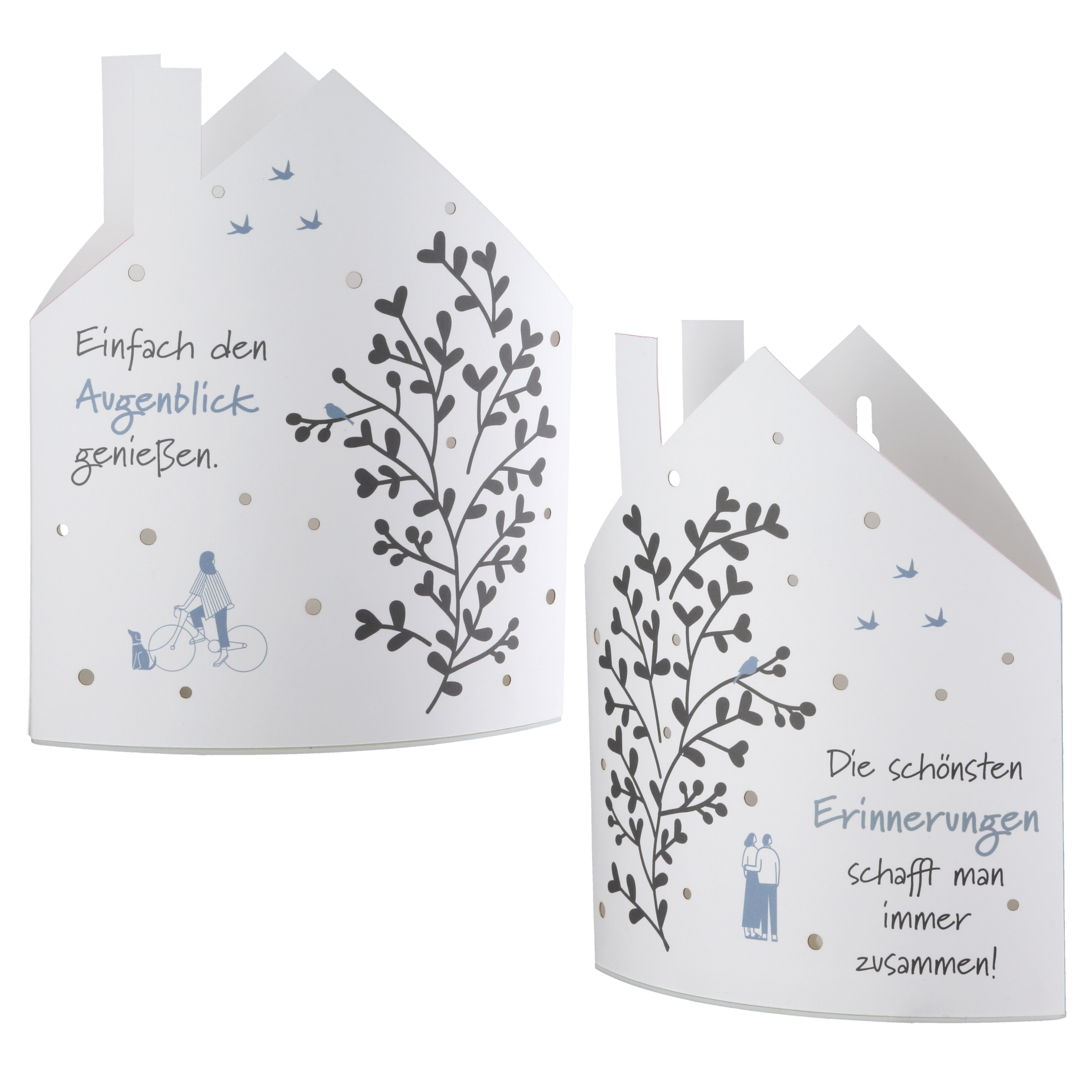 Dekoleuchte Moments LED Papier Erinnerung Dekoleuchte Moments LED Papier Erinnerung