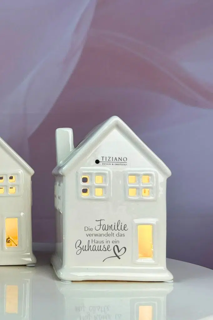 Haus Portofino 12cm die Familie LED creme Haus Portofino 12cm die Familie LED creme