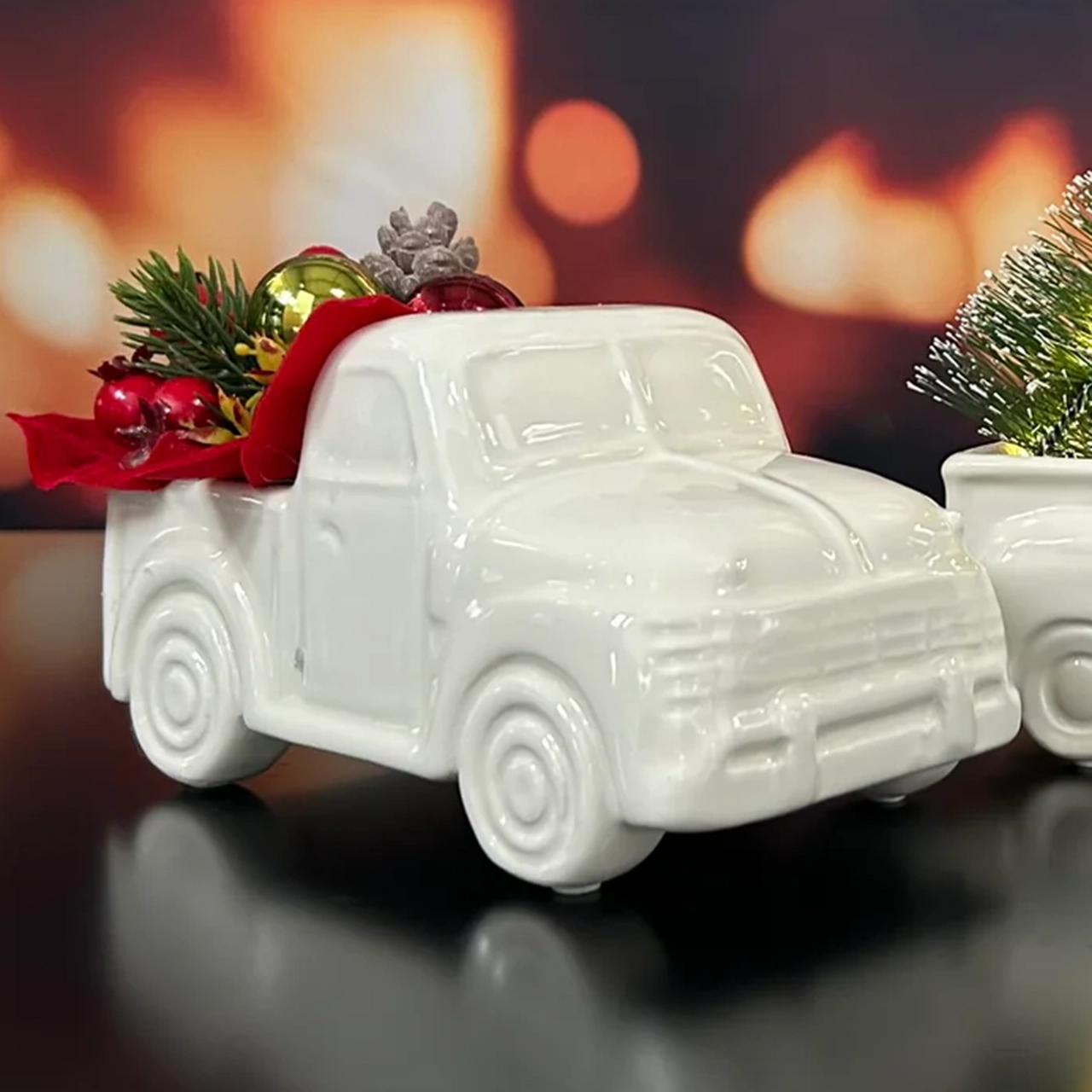 Deko Van Presente 18cm cremeweiß Deko Van Presente 18cm cremeweiß