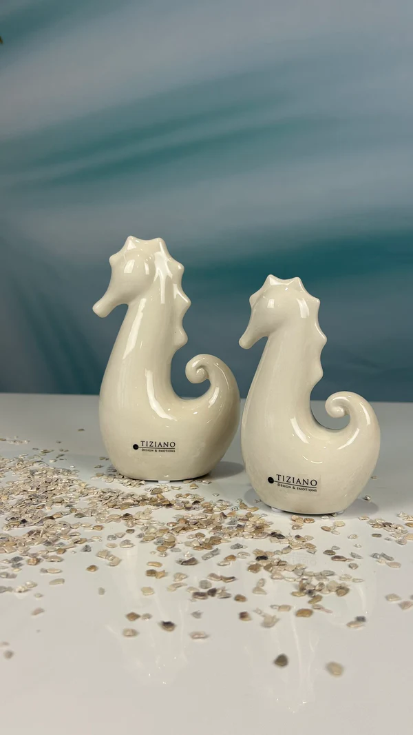 Seepferd Morana cremeweiß 13cm Seepferd Morana cremeweiß 13cm