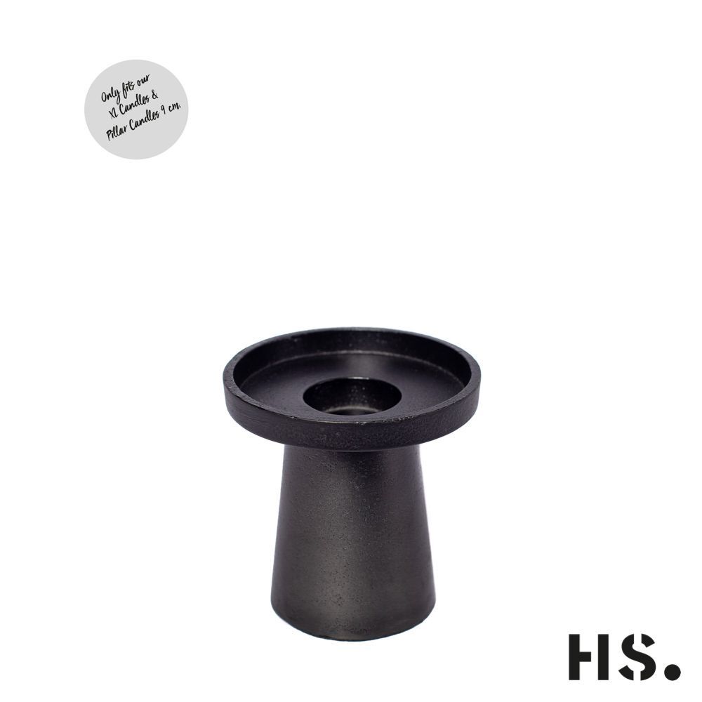 ckE8YC-0 Candle Holder Dre schwarz