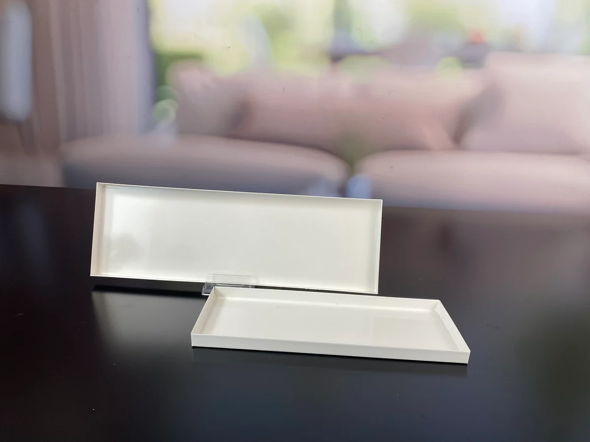 Dekoschalen Set Legri Metall cremeweiß 50/60cm