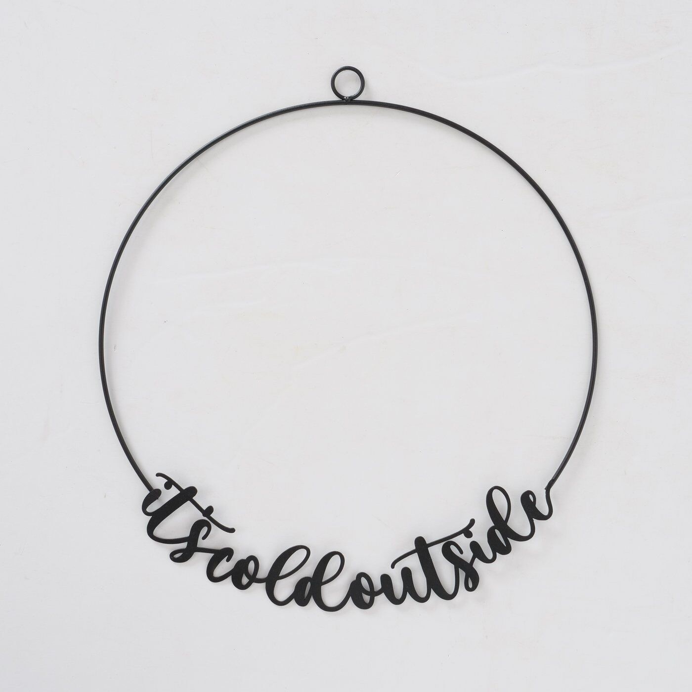 Einzelbild-NHycopzA-zoom Dekohänger Sing "It´s Cold Outside" 38cm