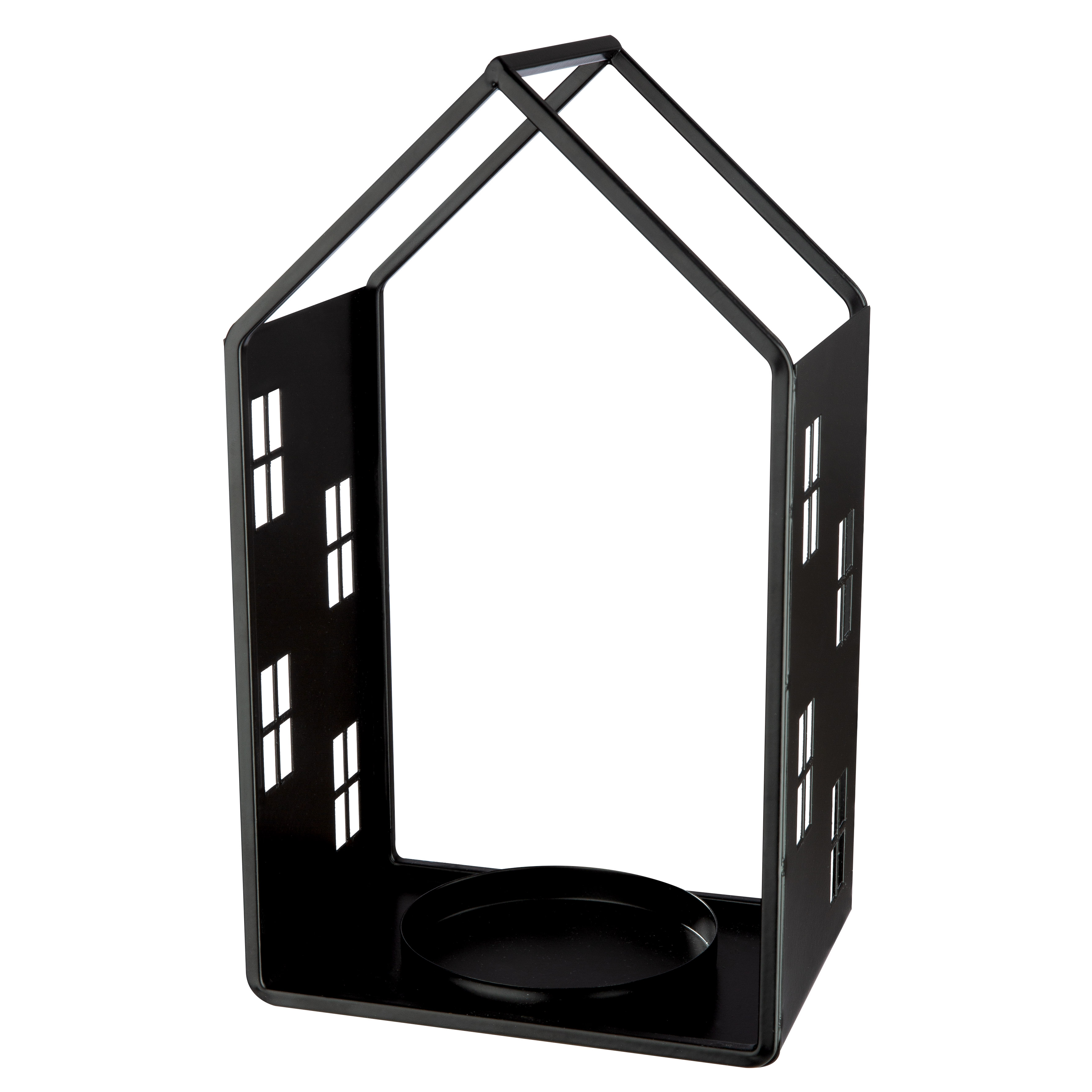 Windlicht Haus Window 24cm