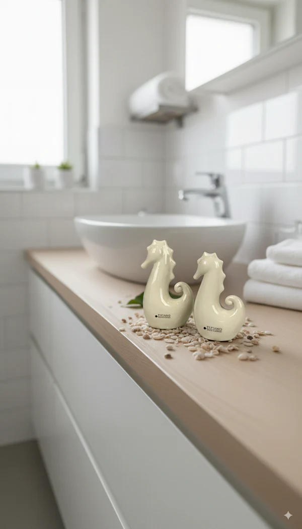 Seepferd Morana cremeweiß 13cm Seepferd Morana cremeweiß 13cm