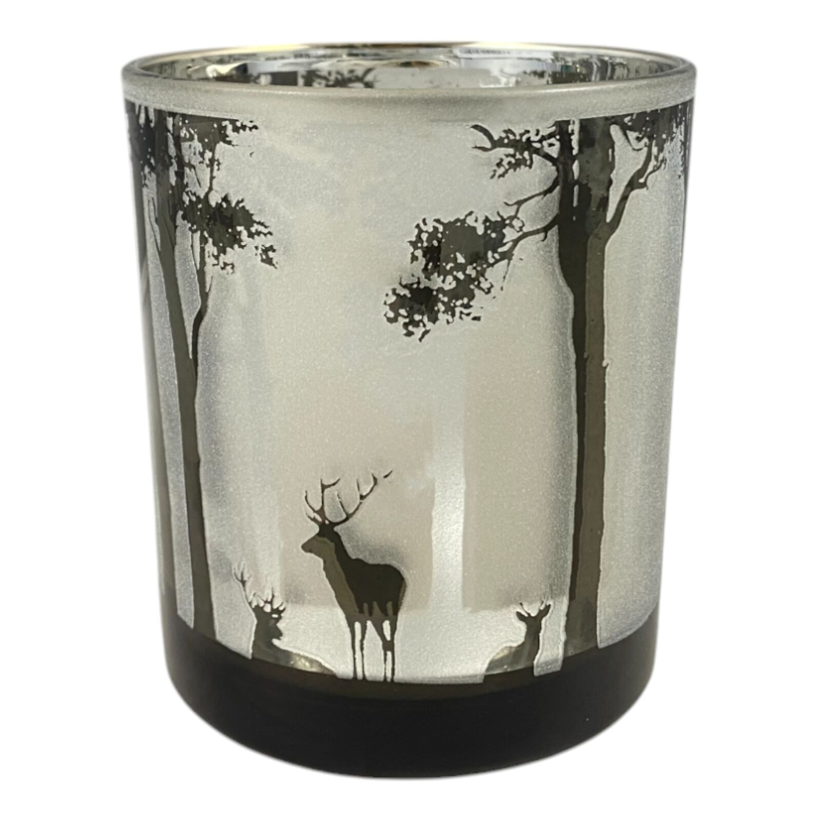 Windlicht Waldesnacht 10cm Pokal, Töpferei