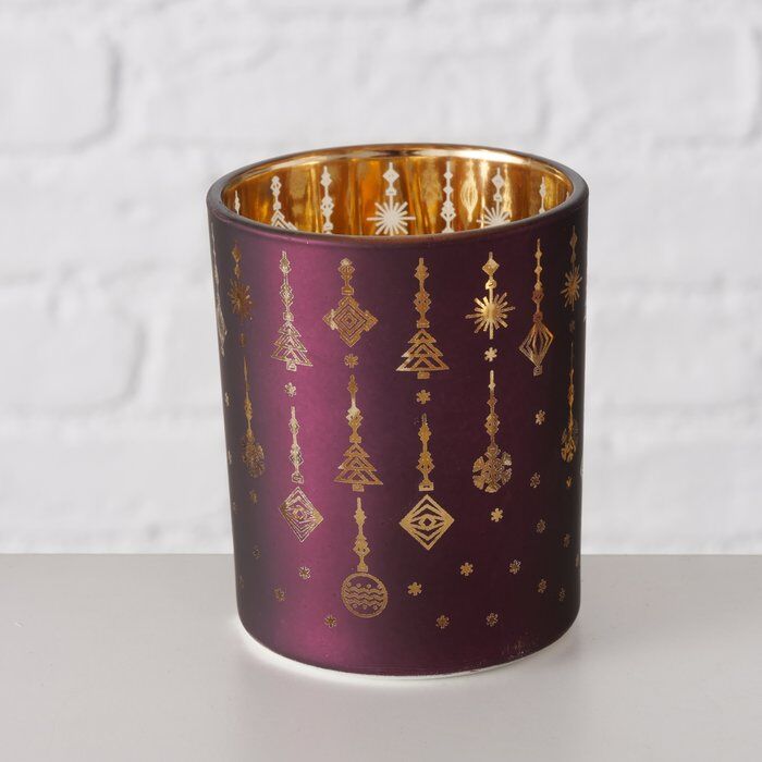 Einzelbild-4965lZVQ-large Windlicht Eleganto lila 8cm