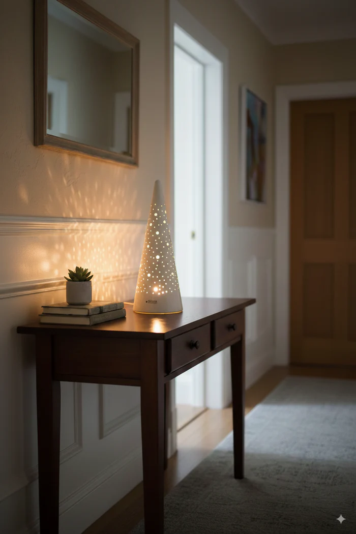 Lampe Losone 60cm LED creme