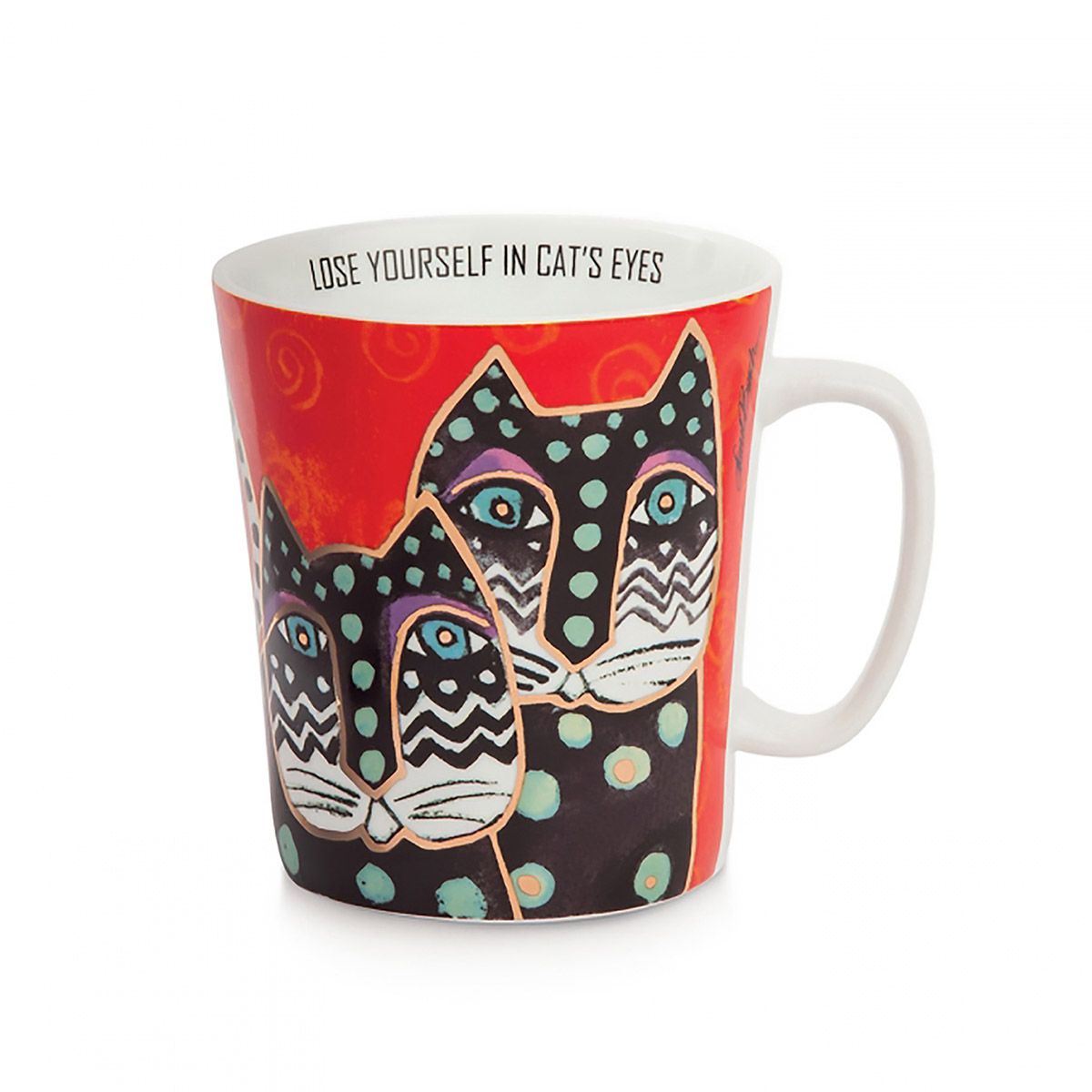 Tasse Fantastic Felines - Lose yourself in cat's eyes Pokal, Getränk, Kaffee, Kaffeetasse