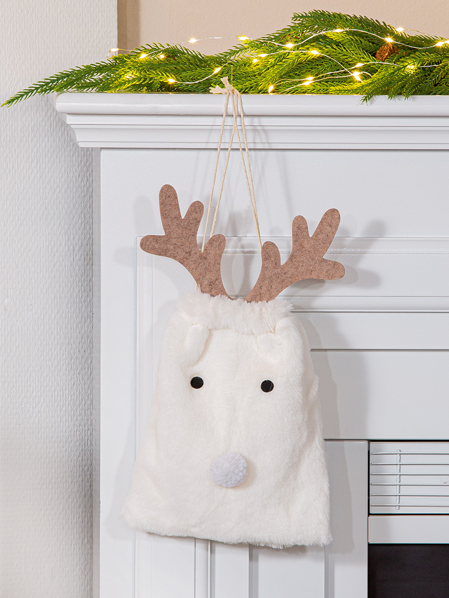 Geschenkbeutel Rentier Bekleidung, Mantel