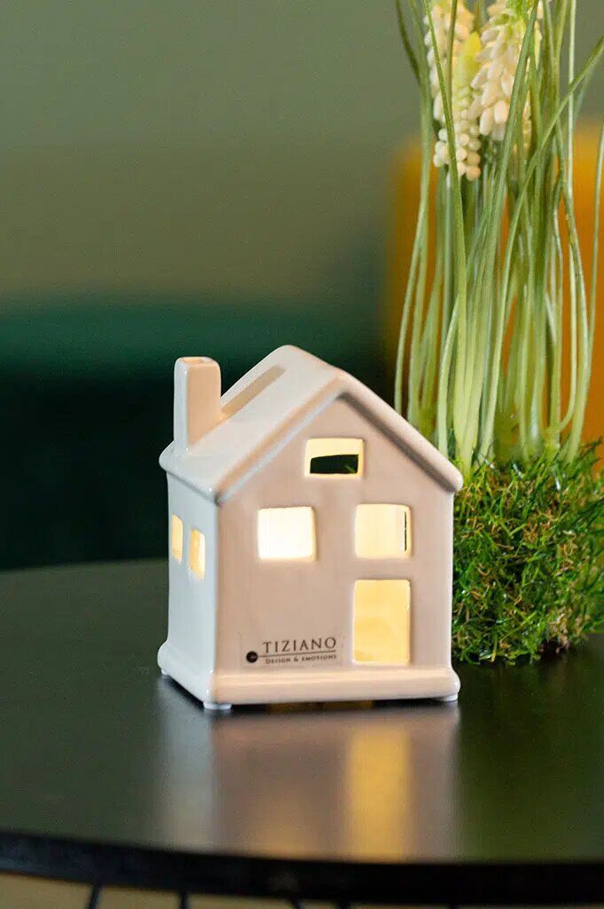 Haus Portofino breit 10cm LED cremeweiß